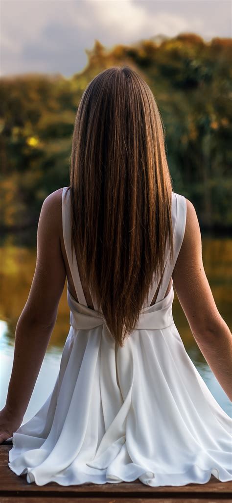 cute girl back side pic|beautiful girls back.